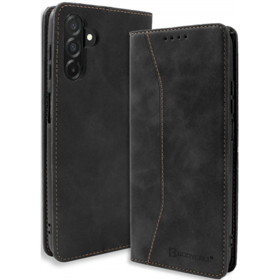 Θήκη Samsung Galaxy A26 Bodycell Book Case Πορτοφόλι - Black (5206015080432)
