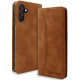 Θήκη Samsung Galaxy A56 Bodycell Book Case Πορτοφόλι - Brown (5206015080500)
