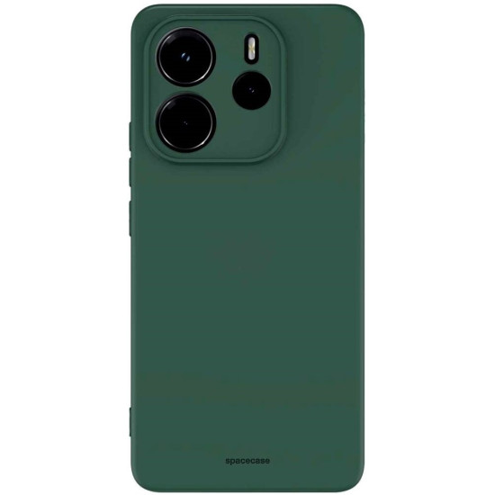 Θήκη Xiaomi Redmi Note 14 5G Spacecase Silicone Case Σιλικόνης - Dark Green (5905719117092)