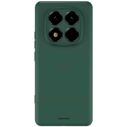 Θήκη Xiaomi Redmi Note 14 Pro 5G / Poco X7 Spacecase Silicone Case Σιλικόνης - Dark Green (5905719113612)