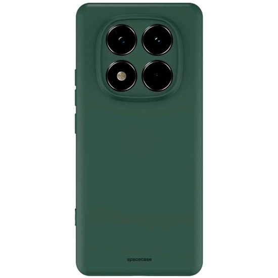 Θήκη Xiaomi Redmi Note 14 Pro 5G / Poco X7 Spacecase Silicone Case Σιλικόνης - Dark Green (5905719113612)