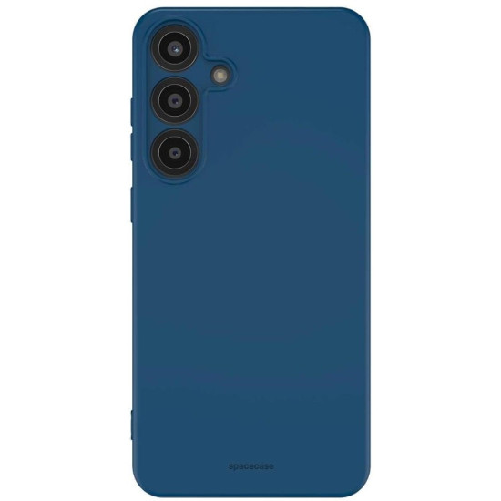 Θήκη Samsung Galaxy S25 Plus Spacecase Silicone Case Σιλικόνης - Blue (5905719114855)