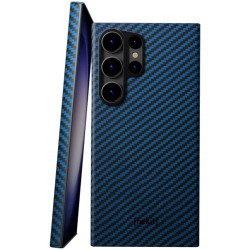 Θήκη Samsung Galaxy S23 Ultra Nekit Fiber Σκληρή με MagSafe Aramid Fiber 1mm 1500D Kevlar - Blue (8719246469787)