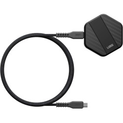 Ασύρματος Φορτιστής UAG Wireless Charging Pad Μαγνητική Βάση MagSafe με KickStand 15W - Black / Carbon Fiber (9B4410114042)