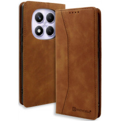 Θήκη Xiaomi Redmi Note 14 Pro 4G Bodycell Book Case Πορτοφόλι - Brown (5206015080685)