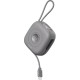 PowerBank Veger W1185 MagCore 3in1 με Ασύρματη Φόρτιση MagSafe 15W / 1 x Type-C / 1 x Καλώδιο Type-C / 1 x Καλώδιο Lightning 10.000mAh - Grey (6977525750359)