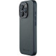 Θήκη iPhone 16 Pro MUJJO MaizCase με MagSafe από Vegan Δέρμα - Steel Blue (MUJJO-CL-054-SB)