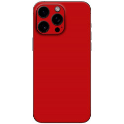 Αυτοκόλλητο Skin Προστασίας Πλάτης iPhone 16 Pro Gams Premium Vinyl Skin Back Plate - Red Matte (GAMS-VNL-SKIN-RM-001-084)