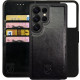Θήκη Samsung Galaxy S25 Ultra Rosso Element 2 in 1 PU Πορτοφόλι - Black (8719246463327)