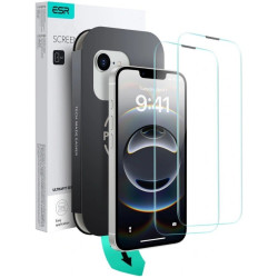 Tempered Glass iPhone 17e / 16e / 14 / 13 / 13 Pro ESR UltraFit Classic Αντιχαρακτικό Γυαλί Προστασίας Οθόνης 2 Τεμάχια - Clear (4894240266144)