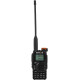 Πομποδέκτης Retevis RA79 VHF/UHF Ασύρματος Επαναφορτιζόμενος με Φακό & Μπαταρία 1.400mAh 5W Aviation Band EU Ver - Black (A9267B)