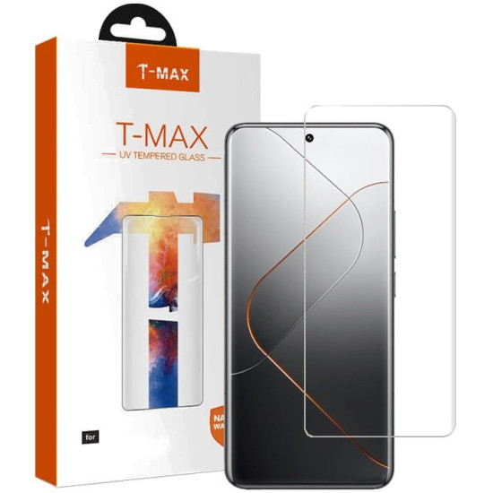 Tempered Glass Xiaomi Redmi Note 14 Pro 4G T-MAX Liquid Full Glue 3D Σύστημα Προστασίας Οθόνης (5206015081866)