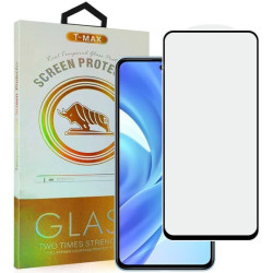 Tempered Glass Realme C75 4G T-Max Premium Full Glue Αντιχαρακτικό Γυαλί Προστασίας Οθόνης - Black (5206015081712)