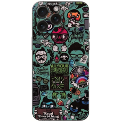 Αυτοκόλλητο Skin Προστασίας Πλάτης iPhone 16 Pro Gams Premium Vinyl Skin Back Plate - 3D BloodVector (GAMS-VNL-SKIN-BV-001-084)