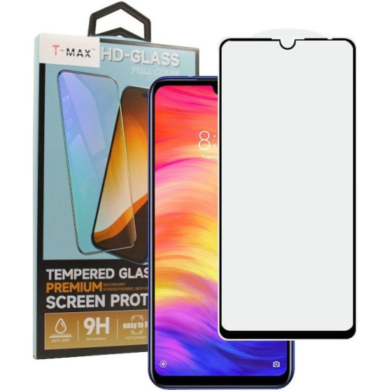 Tempered Glass Samsung Galaxy A06 T-Max Premium Full Glue Αντιχαρακτικό Γυαλί Προστασίας Οθόνης - Black (5206015081729)