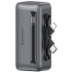 PowerBank Usams Dual Port με Ψηφιακή Οθόνη LED & 1 x Type-C / 1 x Lightning 4.500mAh 20W - Tarnish (6958444992273)