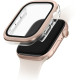 Θήκη Apple Watch 11 / 10 46mm Uniq Voute με Tempered Glass - Rose Gold (UNIQ-46MM-VOURGLD)
