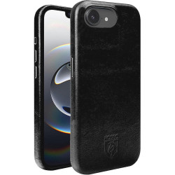 Θήκη iPhone 17e / 16e Rosso Elite Back Cover Δερμάτινη με MagSafe - Black (8719246468704)