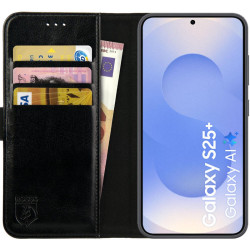 Θήκη Samsung Galaxy S25 Plus Rosso Element PU Πορτοφόλι - Black (8719246463129)
