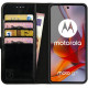 Θήκη Motorola Moto G75 Rosso Element PU Πορτοφόλι - Black (8719246468612)