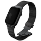 Λουράκι Apple Watch SE/11/10/9/8/7/6/5/4 (42/41/40mm) Uniq Dante Pro από Ανοξείδωτο Ατσάλι - Graphite Black (UNIQ-42MM-DANPGBLK)
