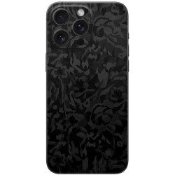 Αυτοκόλλητο Skin Προστασίας Πλάτης iPhone 16 Gams Premium Vinyl Skin Back Plate - Camo Black (GAMS-VNL-SKIN-CB-001-086)