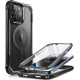Θήκη iPhone 15 Pro Max Supcase i-Blason Ares Mag Full Body 360° Ανθεκτική με MagSafe - Black (843439136908)