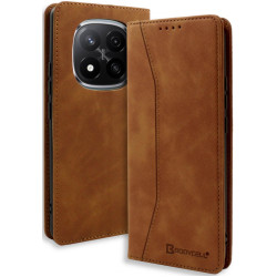 Θήκη Xiaomi Redmi Note 14 Pro Plus 5G Bodycell Book Case Πορτοφόλι - Brown (5206015080746)