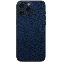 Αυτοκόλλητο Skin Προστασίας Πλάτης iPhone 16 Gams Premium Vinyl Skin Back Plate - Honeycomb Blue (GAMS-VNL-SKIN-HBL-001-086)