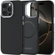 Θήκη iPhone 16 Pro Max Tech-Protect Ion Carbon Σκληρή με MagSafe - Black / Silver (5906302363315)