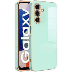 Θήκη Samsung Galaxy A26 Bodycell Gold Plated Σιλικόνης - Mint Green (5206015081385)