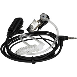 Μικρόφωνο Ακουστικό Retevis EAY001 G-Hook Earpiece Μονό με Κρυφό Βύσμα 3.5mm Jack για τον Πομποδέκτη B63S - Transparent (C9250A)