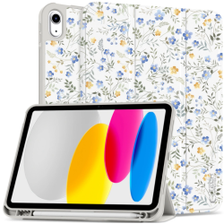 Θήκη iPad (A16) 11th Gen. 2025 11" / 10th Gen. 2022 10.9" Tech-Protect SC Pen Smartcase Flip με Υποδοχή για Apple Pencil - Spring Flowers (5906302363193)