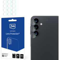 Hybrid Glass Samsung Galaxy A16 3MK Lens Protector Αντιχαρακτικό Υβριδικό Προστατευτικό για Φακό Κάμερας 4 Τεμάχια (5903108616454)