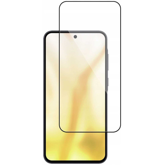 Tempered Glass Samsung Galaxy A36 Spacecase Full Cover Glass Full Face Αντιχαρακτικό Γυαλί Προστασίας Οθόνης - Black (5905719118365)