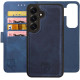 Θήκη Samsung Galaxy S25 Plus Rosso Element 2 in 1 PU Πορτοφόλι - Blue (8719246463310)