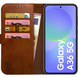 Θήκη Samsung Galaxy A36 Rosso Element PU Πορτοφόλι - Brown (8719246468445)