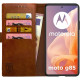 Θήκη Motorola Moto G85 Rosso Element PU Πορτοφόλι - Brown (8719246468605)