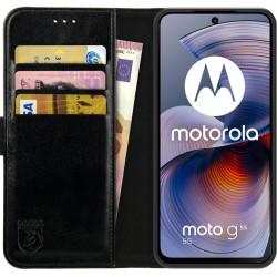 Θήκη Motorola Moto G55 Rosso Element PU Πορτοφόλι - Black (8719246465826)