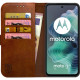 Θήκη Motorola Moto G35 Rosso Element PU Πορτοφόλι - Brown (8719246465819)