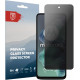 Tempered Glass Motorola Moto G35 Rosso Privacy Αντιχαρακτικό Γυαλί Προστασίας Απορρήτου Οθόνης (8719246467516)