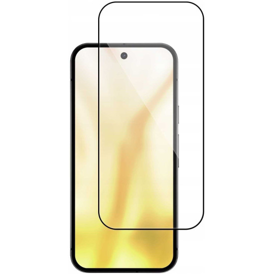 Tempered Glass Google Pixel 9a Spacecase Full Cover Glass Full Face Αντιχαρακτικό Γυαλί Προστασίας Οθόνης - Black (5905719118778)