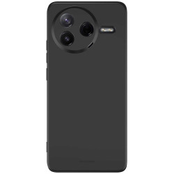 Θήκη Xiaomi Poco F7 Pro Spacecase Silicone Case Σιλικόνης - Black (5905719119188)