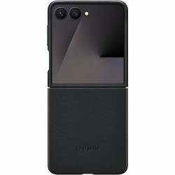 Θήκη Samsung Galaxy Z Flip7 Official Samsung Kindsuit Case Σκληρή από Οικολογικό Δέρμα - Black (EF-VF766PBEGWW)