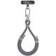 Λουράκι Χειρός Tech-Protect C4S Rope Wrist Strap Αποσπώμενο για Θήκες Κινητών / Smartphones - Grey / Silver (5906302371709)