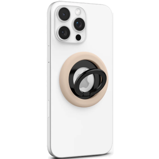 Βάση Στήριξης Spigen Nano Pop Phone Holder MagFit Μαγνητικό MagSafe Δαχτυλίδι / Ring Holder - Coconut Beige (AMP09031)
