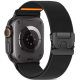 Λουράκι Apple Watch Ultra/SE/11/10/9/8/7/6/5/4 (49/46/45/44mm) Tech-Protect Nylon Clasp - Black (5906302363018)