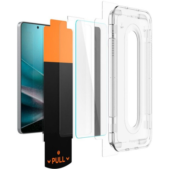 Tempered Glass Samsung Galaxy S25 Edge Spigen GLAS.tR EZ Fit Pro HD Αντιχαρακτικό Γυαλί Προστασίας Οθόνης - Clear (AGL09411)