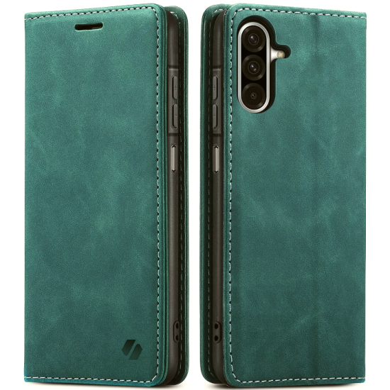 Θήκη Samsung Galaxy A26 Spacecase Wallet Πορτοφόλι - Green (5905719117641)