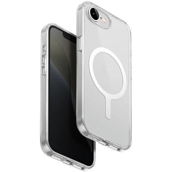 Θήκη iPhone 17e / 16e Uniq LifePro MagClick Ανθεκτική Σκληρή με MagSafe - Clear (UNIQ-IP16E(2025)HYB-LPRMCLR)